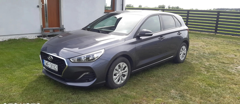 Hyundai I30 cena 50000 przebieg: 154822, rok produkcji 2018 z Międzychód małe 436